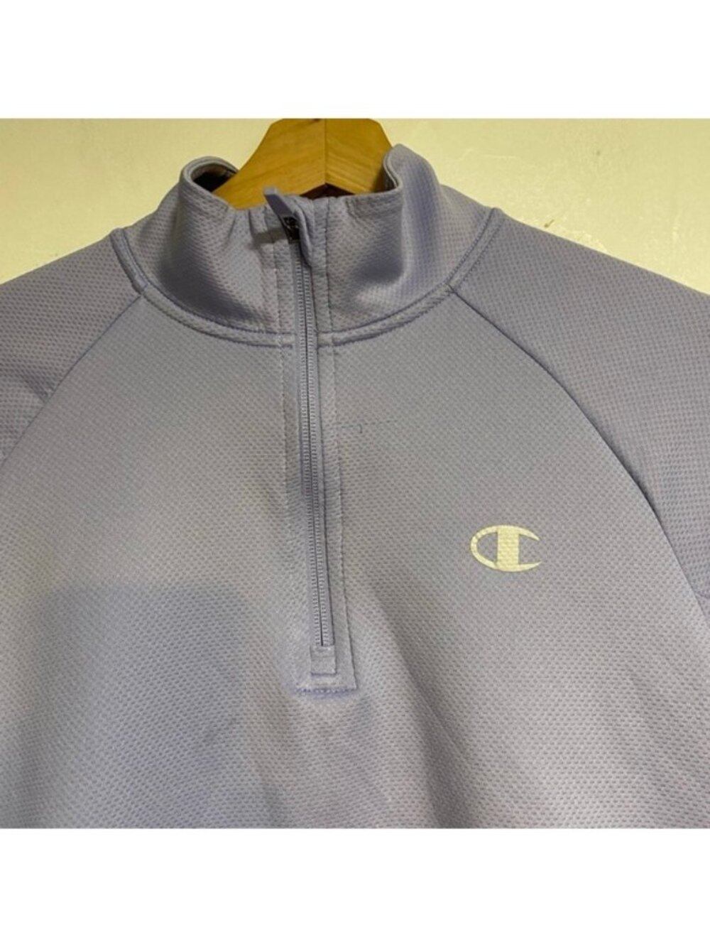 Champion Quarter Zip Pullover S/P Lavender - Picture 3 of 9
